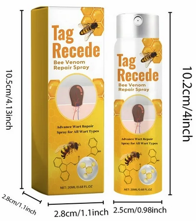 Recupera tu piel: Tag Recede y dí adiós verrugas y manchas, confianza en 1 spray.