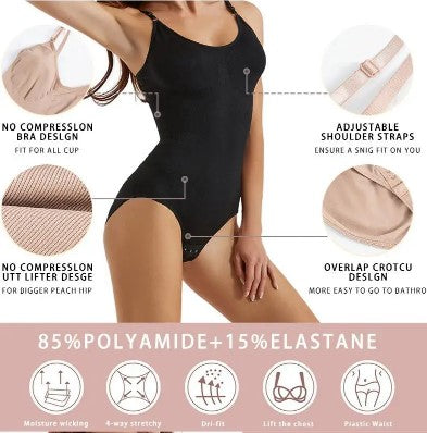 ✨ Body Control sin costuras – Moldea, realza y acompaña tu día