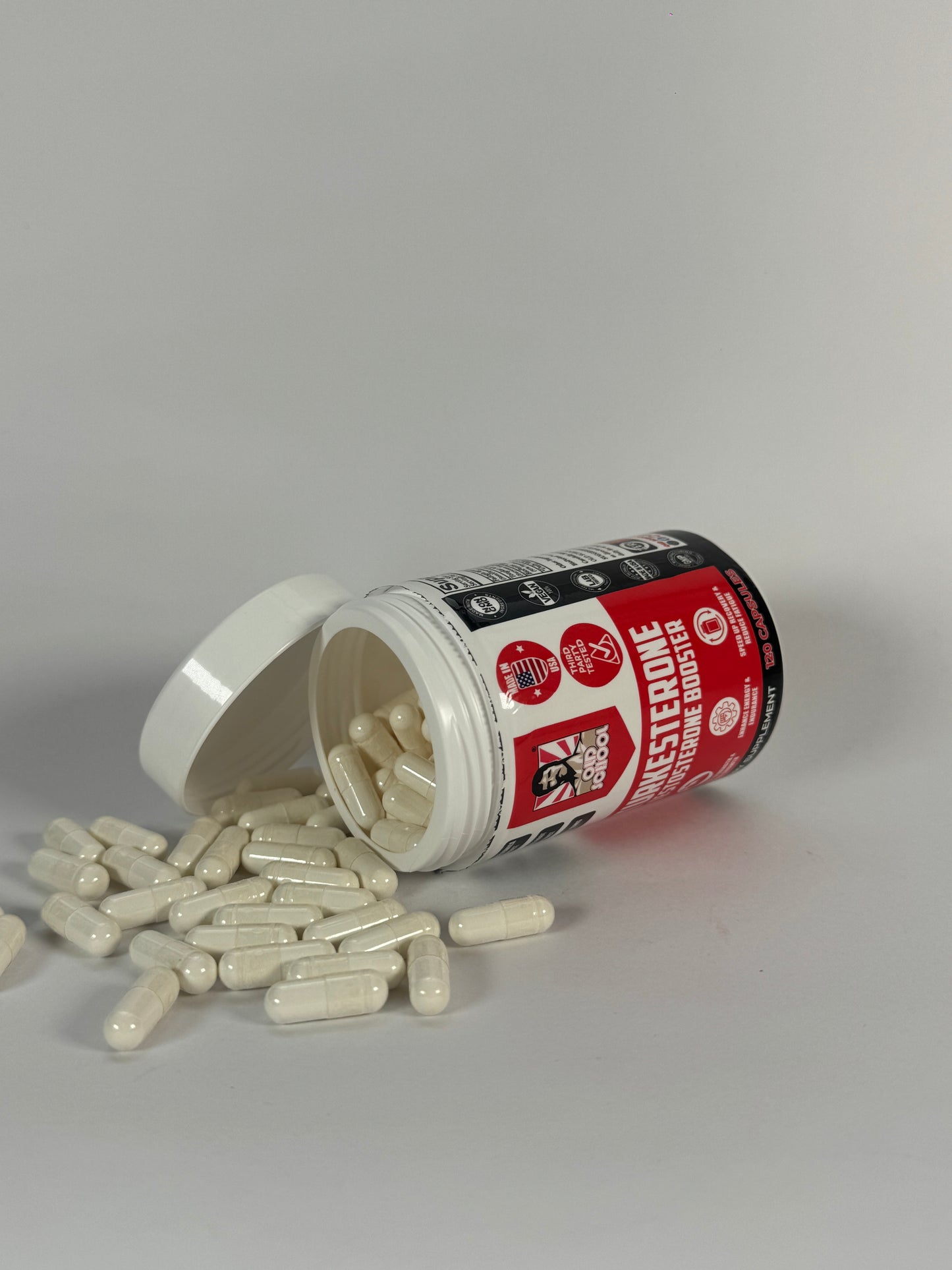 ⚡TURKESTERONE 120 CAPS - Rendimiento Natural. Potencia Real 💪