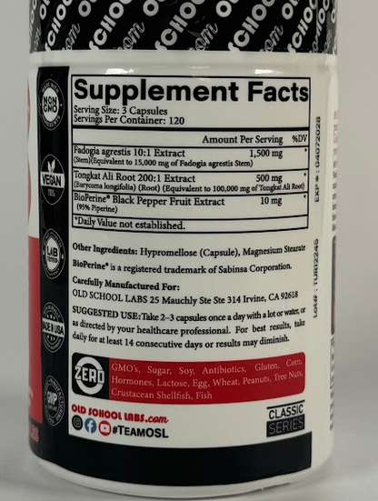 ⚡TURKESTERONE 120 CAPS - Rendimiento Natural. Potencia Real 💪